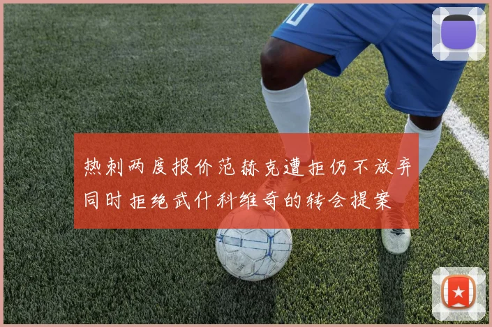 热刺两度报价范赫克遭拒仍不放弃同时拒绝武什科维奇的转会提案
